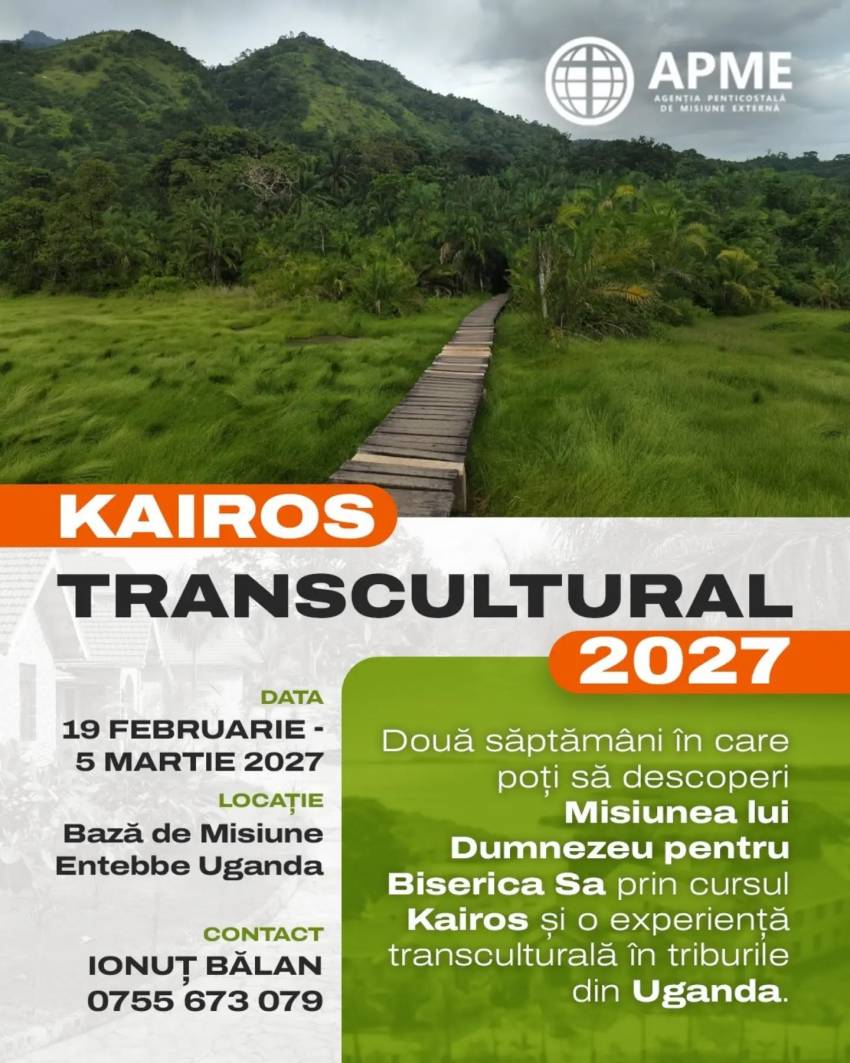 Cursul Kairos în Entebbe, Uganda.