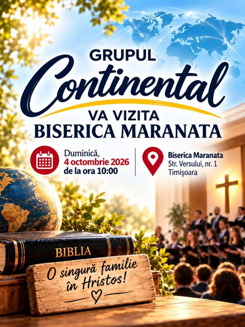 Grupul Continental la Biserica Maranata Timișoara